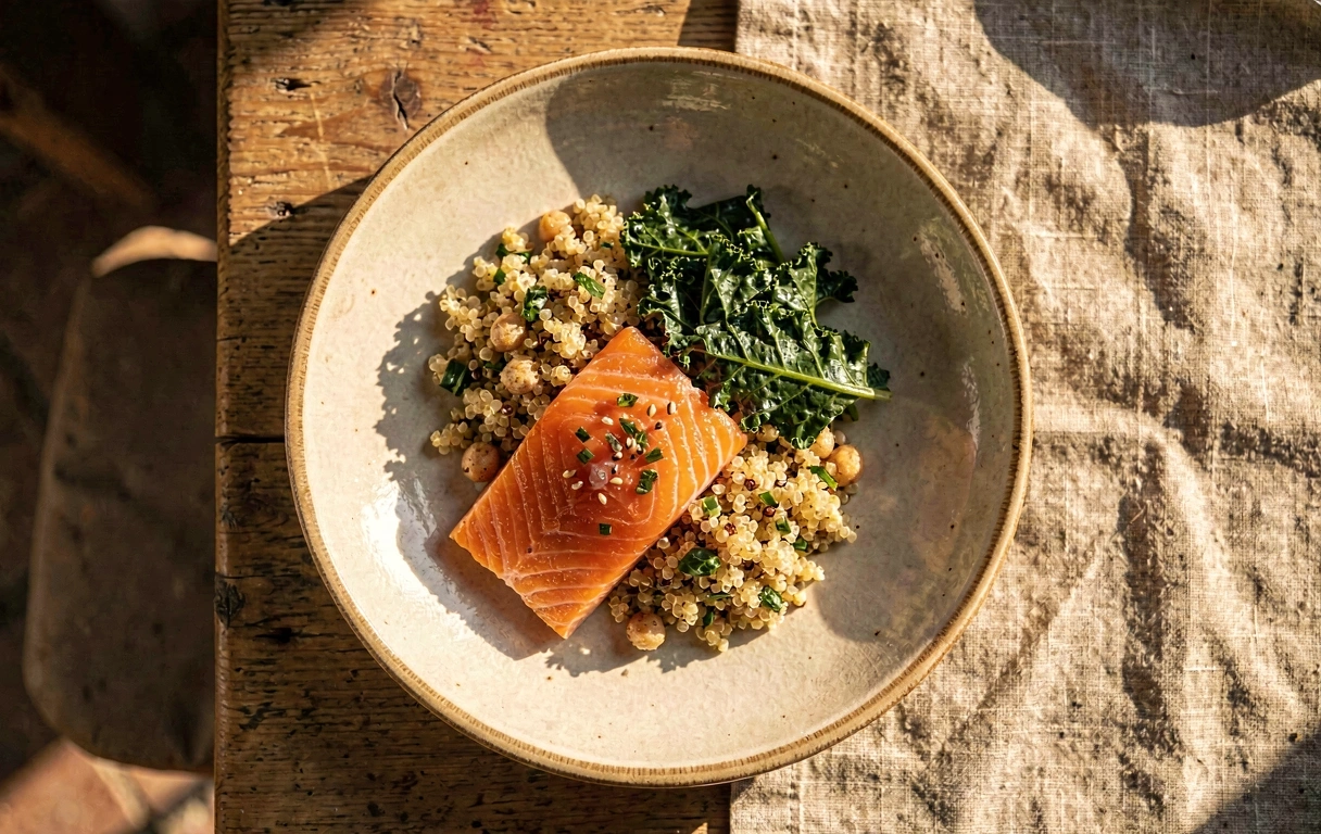 Equilibrio de plato real