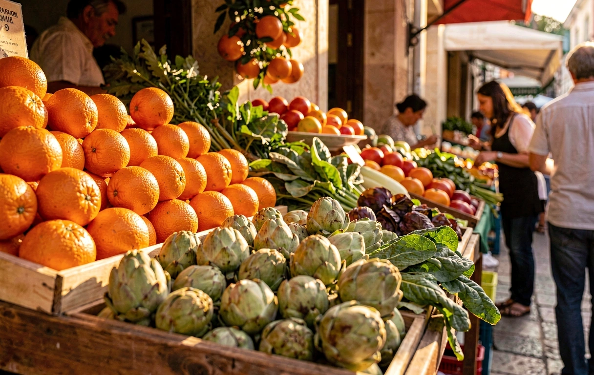 Mercado de temporada en España